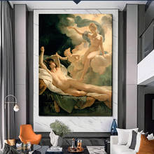 Famous Painting "Morpheus and the Goddess Murphy"Posters and Prints Canvas Painting Wall Art Picture  for Living Room Home Decor 2024 - buy cheap