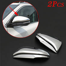 Chrome Fit For Toyota Highlander Kluger 2014 2015 2016-2019 Accessories Rear Side View Rearview Mirror Cover Protect Trim Parts 2024 - buy cheap
