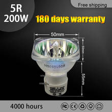 Moving Head 5R 200W 7R 230W Metal Halide Lamp Moving Beam Lamp Buld 230 Beam 230 SIRIUS HRI230W Sharpie 200w 5r Lamp 2024 - buy cheap
