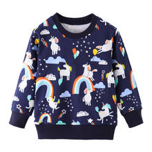 Funnygame Kids clothes spring long sleeve t shirt for boys cartoon car jacket baby O-neck cotton sweatshirt children Tops 2024 - buy cheap