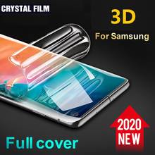 3D Full Screen Protector for Samsung S20 Ultra Plus Protective Film for Samsung S10 S9 S8 Plus (Not Glass) Screen Protector Foil 2024 - buy cheap