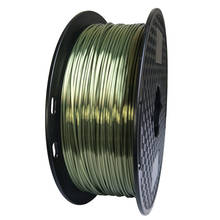 Silk PLA Bronze 3d Printer Filament 1.75mm 1kg Silky Bronze Shine Shiny 3D Printing Material Supplies Printing Thread 2024 - buy cheap