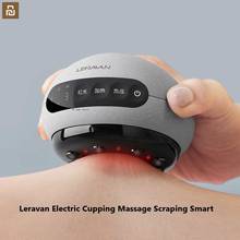 MIjia Leravan Electric Cupping Massage Scraping Smart Mini Cupping Scraping Infrared Physiotherapy Magnetic Resonance Massager 2024 - buy cheap