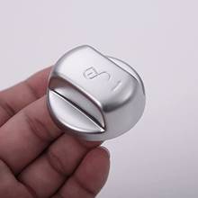 ABS Chrome Plastic Steering Wheel Lock Button Cover Trim Silver For Jaguar XE F-Pace 2016 For Land Rover Range Rover Velar 2017 2024 - buy cheap