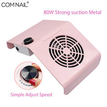 40W/80W High Power Nail Dust Collector for Vacuuming Manicure Dust No Leaking Nail Vacuum Cleaner Adjustable Speed Dust Suction 2024 - buy cheap