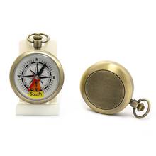 Camping Survival Compass Metal Vintage Pocket Compass Navigation Tool for Hiking Hunting Outdoor 2024 - buy cheap