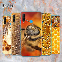 Golden honeycomb Soft TPU Silicone Cover For Huawei P40 P30 P20 Pro P10 P9 P8 Lite E Plus 2019 2017 Phone Case 2024 - buy cheap