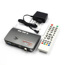 Receptor de televisión Digital terrestre HD con pantalla LCD/CRT, sintonizador de TV DVB-T2, VGA, AV, CVBS, 1080P, HDMI, UE/EE. UU. 2024 - compra barato