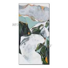 100% Hand-painted Wall Art Canvas Oil Painting Art Unframed New Abstract Wall Decoration Pictures Canvas Wall Hangings Artwork 2024 - buy cheap