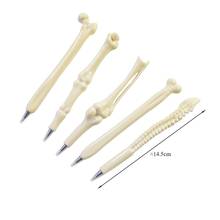 Lote de bolígrafos coreanos con diseño de huesos, suministros escolares para oficina, 50 unids/lote 2024 - compra barato