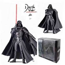 Disney Star Wars Darth Vader Action Figure Toys 17cm PVC Decoration Model Collection Dolls for Kids Christmas Birthday Gifts 2024 - buy cheap