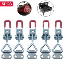 5PCS Toggle Catch Latch Adjustable Cabinet Boxes Case Chest Catch Metal Toggle Clamp Latch Hasp Heavy Duty 150KG/330lbs 2024 - buy cheap