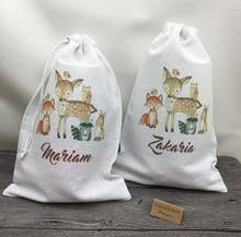 Woodland Animals Birthday Favor Bags Candy Bags Gift Bags Forest Baby Shower Favor Bags Woodland Animals Party Decoration 2024 - buy cheap