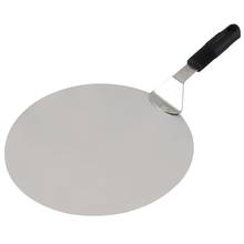 12 Inch Pizza Turning Peel Pizza Cake Shovel Aluminum Pizza Peel Paddle Short Pizza Tool Non-Slip Wooden Handle Restaurant Cook 2024 - buy cheap