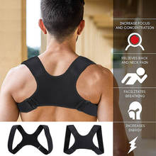 Spine Posture Corrector Back Support Belt Shoulder Bandage Back Spine Posture Correction Humpback Band Corrector Pain Relief 2024 - buy cheap