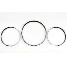 2 SETS Chrome Styling Dashboard Gauge Ring Set For Mercedes Benz W163 ML Class 2024 - buy cheap