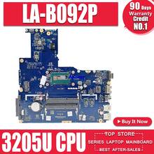 ZIWB2/ZIWB3/ZIWE1 LA-B092P Rev:3.0 motherboard For Lenovo B50-80 Laptop motherboard ( For intel 3205U CPU ) 100% tested 2024 - buy cheap