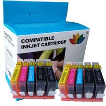 10PK Compatible ink cartridge for hp364 364xl Photosmart C6300 B109f C5390 C6380 5510 5520 7520 B8550 C5324 Printer with chip 2024 - buy cheap