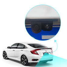 2 in1 display lcd carro reverso backup radar som alerta de vídeo sensor estacionamento câmera com visão noturna câmera de visão traseira automática 2024 - compre barato