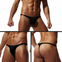 Hirigin Men's Underwear Bikini G-strings Lingerie Smooth Briefs Tangas Breathable Thongs Underpants Men Low Waist Panties 2024 - buy cheap