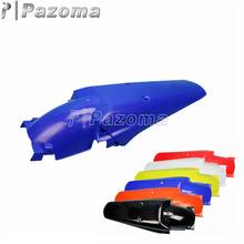 PAZOMA Universal Dirt Bike Rear Mudguard Motocross Supermoto Plastic Rear Fenders For Enduro Ducati Honda Yamaha Kawasaki 2024 - buy cheap