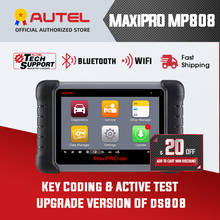 Autel MaxiPRO MP808 DS808 OBD2 Automotive Scanner OBDII Diagnostics Tool Code Reader Scan Tool Key Coding as Autel MaxiSys MS906 2024 - buy cheap