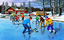 JMINE Div 5D хоккейный дом Зимняя Страна полная Алмазная краска ing крестиком наборы художественная Спортивная 3D краска бриллиантами 2024 - купить недорого