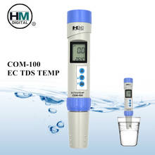 ¿COM100 lápiz para medir TDS Probador de Calidad del Agua pluma conductividad Monitor Detector de medidor analizador piscina acuario herramienta 2024 - compra barato