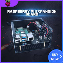 Плата расширения жесткого диска Raspberry Pi 4 Model B, 2,5 дюйма, SATA HDD/SSD, X825, USB3.1, модуль мобильного жесткого диска для Raspberry Pi 4B 2024 - купить недорого