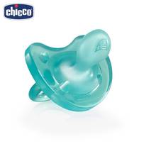 Пустышка Chicco Physio Soft, 1 шт., 0-6 мес., силикон, голубая 2024 - купить недорого