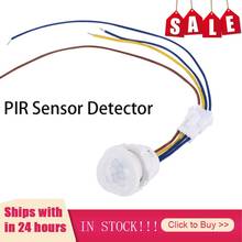 AC 110V-265V LED PIR Infrared Detector IR Infrared Motion Sensor Switch Adjustable Time Delay Switch for Home Lighting Induction 2024 - купить недорого