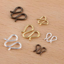 200pcs End Connectors W M Shape Hook Clasps Findings DIY Crafts Necklace Bracelet End Clasps Connectors 2024 - buy cheap