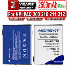 HSABAT 2500Ah Battery for HP IPAQ 200 210 211 212 214 216 410814-001 419306-001 451405-001 459723-001 FB037AA 2024 - buy cheap