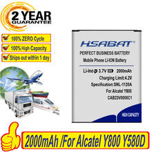 Bateria 100% mah cab23v0000c1, pilha para alcatel y800 y580d + ferramentas grátis, 2000 2024 - compre barato