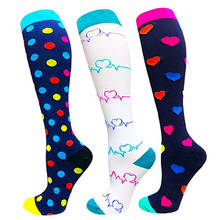 Compression Socks 20-30 Mmhg Support Athletic & Medical Prevent Varicose Veins For Men & Women, Running, Flight, Travels Socks 2024 - buy cheap