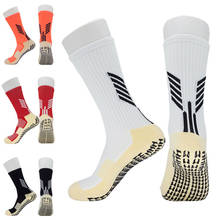 Sports Socks Anti Slip Soccer Socks Men Cottons Football Socks Soccer high 2024 - buy cheap