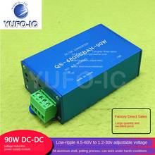 Módulo de fuente de alimentación de reducción de voltaje de 2 DC-DC, 90W, baja ondulación, 4,5-60V, Go 1,2-30V, envío gratis 2024 - compra barato