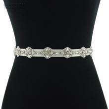 Fashion Women Belt Wedding Bridal Belt Rhinestone Applique Bridesmaid Crystal  Belt Vine Sash Belt For Girl Evening Party Dress 2024 - buy cheap