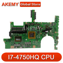 Akemy 90NB0890-R02000 mainboard for ASUS ROG G751JL G751JT G751JY Laptop motherboard w/ I7-4750HQ GTX965M (V2G) 2024 - buy cheap