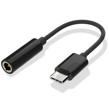 RISE-USB C до 3,5 мм разъем для наушников/разъем для наушников кабель адаптер переменного тока, Тип C 3,1 мужской Порты и разъёмы до 3,5 мм Женский стерео аудио усилитель для наушников Aux Тип разъема 2024 - купить недорого