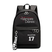 The Vampire Diaries School Bags Teenager Girls Laptop Backpacks Casual Backpacks Outdoor Backpack Women Travel Korean Bag Pack 2024 - buy cheap