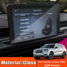 Car Styling GPS Navigation Screen Glass Protective Film Sticker For Lincoln Aviator U661 2020-Present Interior Car Accessories 2024 - buy cheap