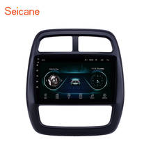 Seicane 9 дюймов Android 8,1 автомобильное головное устройство радио аудио gps мультимедийный плеер для Renault Kwid 2012-2017 поддержка Carplay DVR OBD 2024 - купить недорого