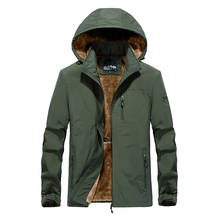 2020 Winter Jacket Men Brand Military Thicken Warm Jackets Wool Liner Windbreaker Hooded Collar jaqueta masculina Big Size M-4XL 2024 - buy cheap