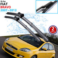 Car Wiper Blades for Fiat Bravo 2007~2013 Front Window Windshield Windscreen Car Accessories 2008 2009 2010 2011 2012 2024 - buy cheap