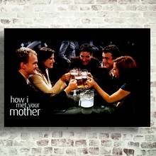 MT3015 How I Met Your Mother TV Series Poster Painting Art Poster Print Canvas Home Decor Picture Wall Print 2024 - buy cheap