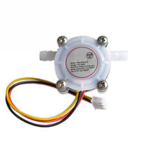 New Hot  Water Coffee Flow Sensor Switch Meter Flowmeter Counter 0.3-6L/min YF-S401 2024 - buy cheap