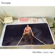 One Piece mouse pad gamer 90x40cm gaming mousepad Personality notbook desk mat Customized padmouse games pc gamer mats gamepad 2024 - купить недорого