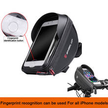 Soporte de teléfono móvil para bicicleta, bolsa impermeable para manillar de bicicleta, para iphone 11 Pro SE 2020 XS Max XR 7 8 2024 - compra barato