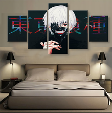 5 Piece Canvas Tokyo Ghoul Anime Wall Art Canvas Painting HD Print Wall Art For Living Room Painting Home Decor 2024 - buy cheap